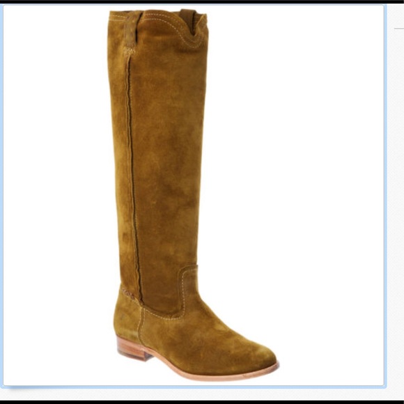 Frye NWT Cara Suede Tall Boot 8 w/ box - Picture 5 of 8